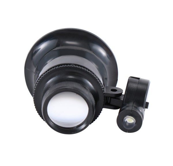 Nikula-20x Büyütmeli,saat,takı Onarım Için Cam Lensli Optik ışıklı  Göz Büyüteç-mg13b--9a