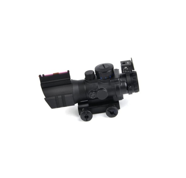 SPIKE 4X32 Kırmızı Işıklı Tüfek Dürbünü 4x32