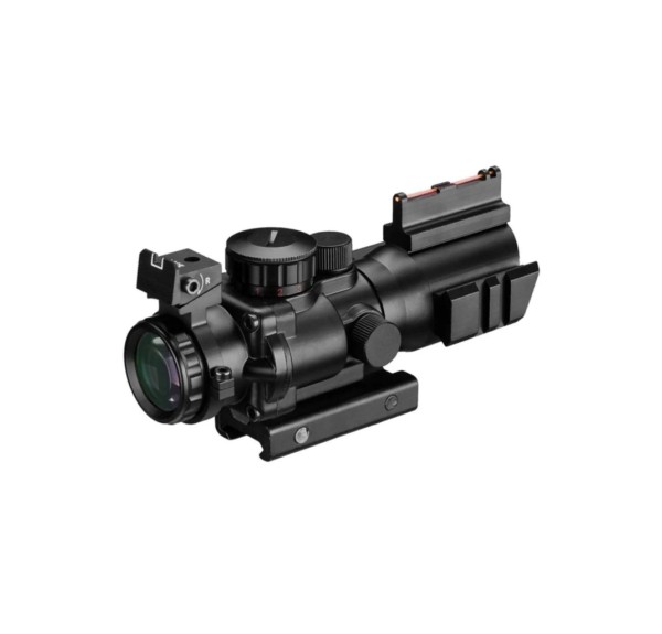 SPIKE 4X32 Kırmızı Işıklı Tüfek Dürbünü 4x32