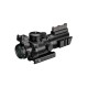 SPIKE 4X32 Kırmızı Işıklı Tüfek Dürbünü 4x32