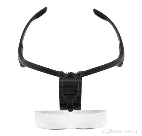 Nikula-Işıklı Gözlük Büyüteç - 5 Farklı Lens 9892B