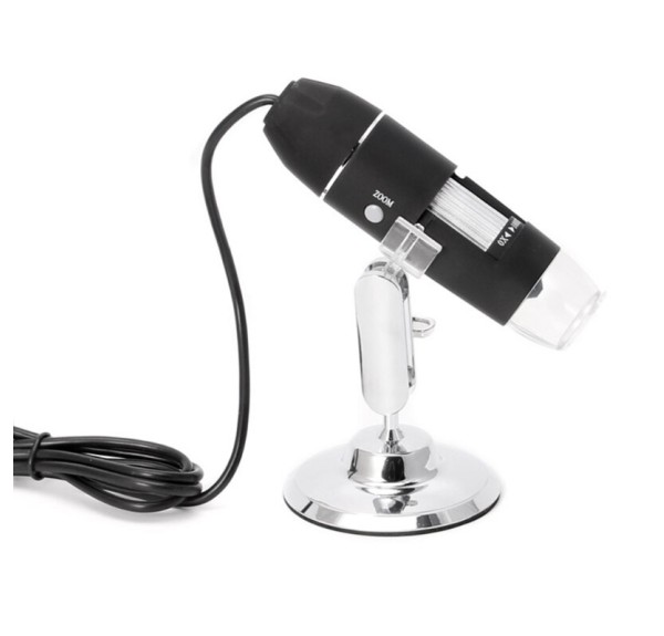 Nikula-1600X USB dijital mikroskop kamera endoskop 8LED büyüteç Metal standı