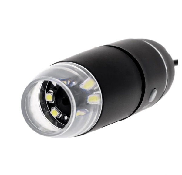 Nikula-1600X USB dijital mikroskop kamera endoskop 8LED büyüteç Metal standı