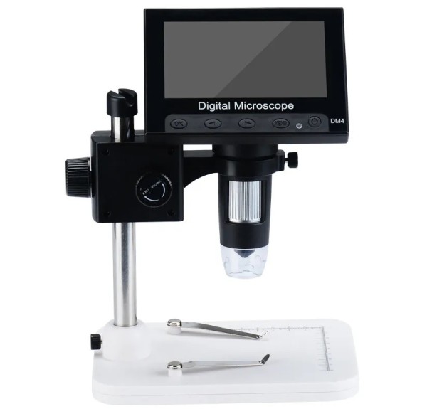 Nikula- 1000X 2.0MP USB dijital elektronik mikroskop 8 LCD ekran VGA büyüteç Dm4-s