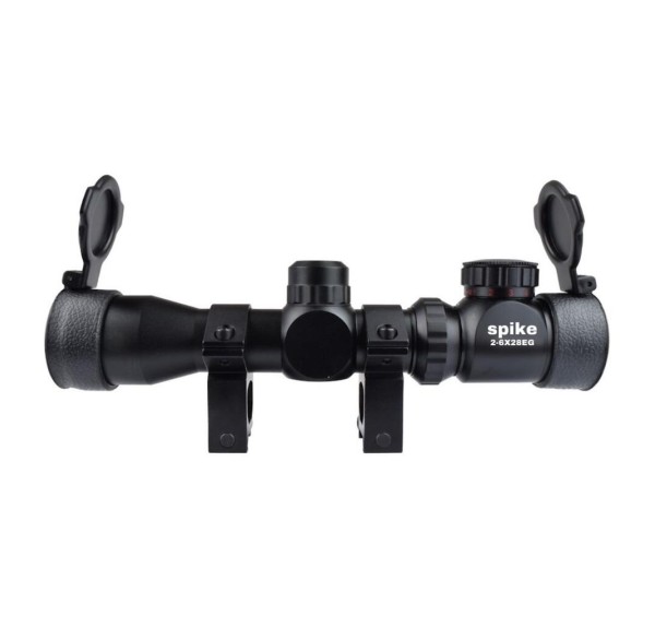 2-6x28 Spike Zoomlu Av Tüfeği Dürbünü Tüfek Hedef çizgili,çıft Işıklı