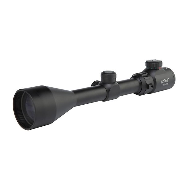 Spike 3-9x50 Zoomlu Keskin Nişancı Tüfek Dürbünü Kırmızı, yeşil Işık  çelik Gövde