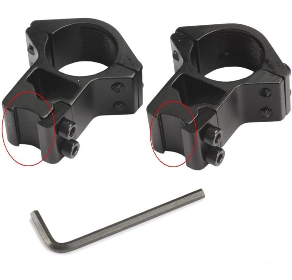 Nikula-25.4mm dürbün için 11mm YÜKSEK Havalı Tüfek / Av tüfeği Ayağı