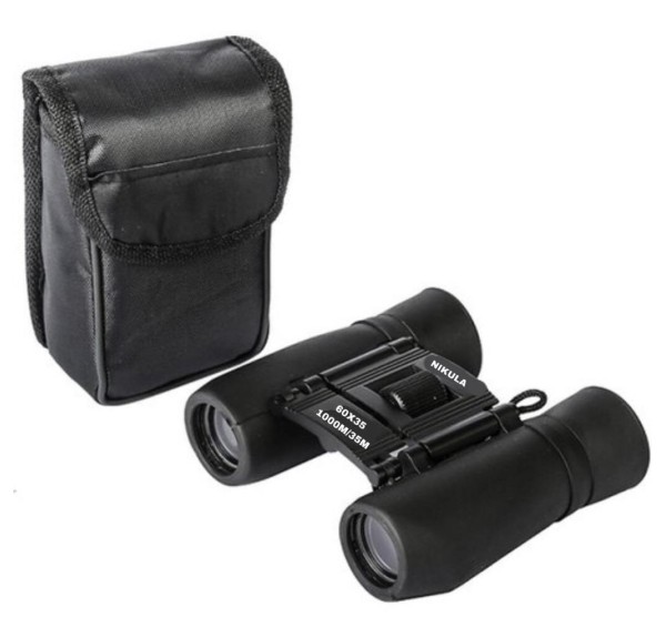 Nikula60x35 Cepte taşımalı Kauçuk kaplamalı Dürbün