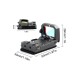 Vism Flipdot Reflex M2 Red Dot Sight - Katlanabilir Optik, Tabanca için 22mm Reflex Nişangâh