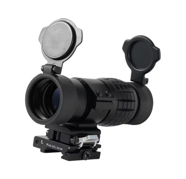 Nikula Magnifier 3x Yakınlaştırmalı Dürbün - 22mm Ray Uyumlu, Katlanır Yaylı Ayaklı