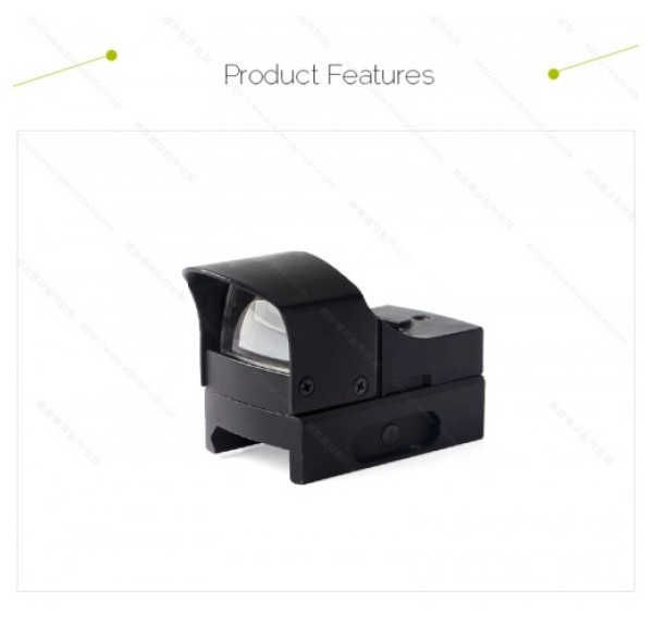 Yakın Menzilli Için Hedefleme Çift Renk Işıklı Reddot Sight
