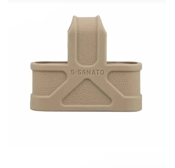 Taktik M4/M16 hızlı şarjör çekme kauçuk kılıf 5.56 Mag