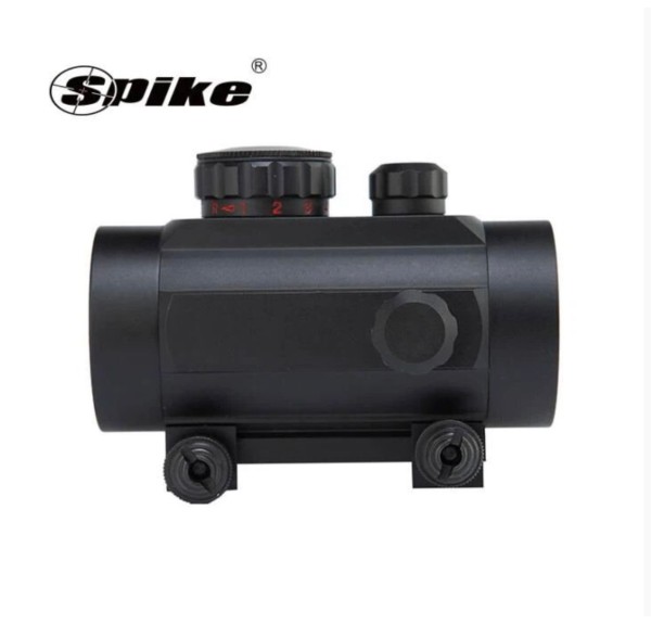 Spike Tactical 1x40mm Red & Green Dot Sight - Geniş Görüş Açısı, Taktik Reflex Nişangâh - 11mm