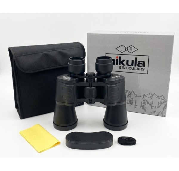 Nikula 12x50 Kauçuk Kaplama Profesyonel El Dürbünü