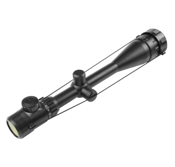 Yüksek Kaliteli 6-24x50 Aoeg Tüfek Dürbünü çift Işık Kırmızı Yeşil Kaynaklı Zoomlu (b)