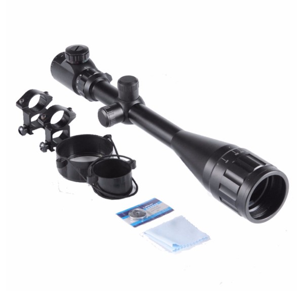 Tr-nikula 6-24x50 Aoe Tüfek Dürbünü çift Işık Kırmızı,yeşil Kaynaklı Zoomlu