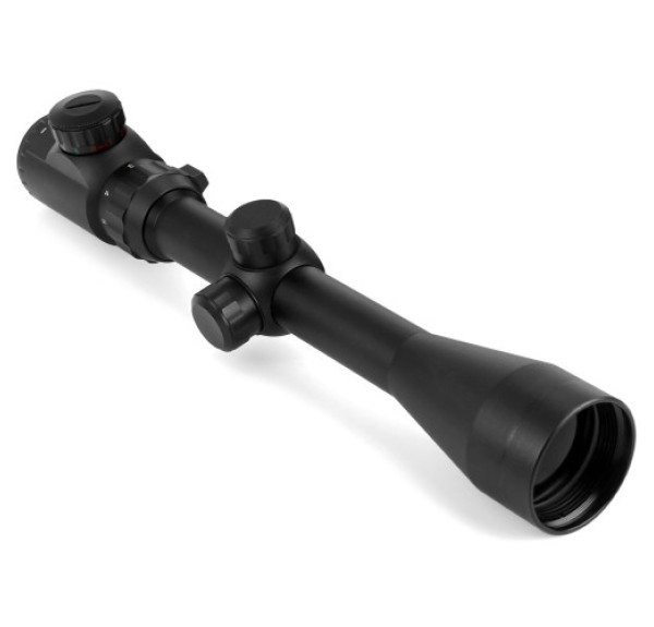 3-9x40 Nikula Zoomlu Çıft Işıklı Av Tüfeği Dürbünü Silah Montaj Kelepçeli