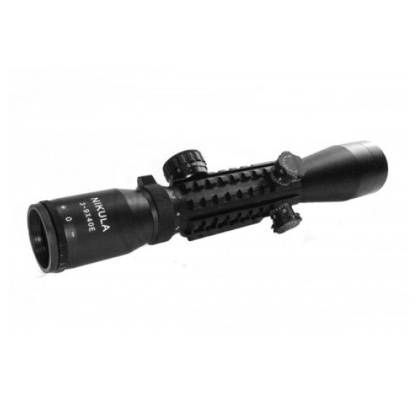 3-9x40 Nikula Zoomlu Keskin Nişancı Dürbünü Tüfek Kızaklı