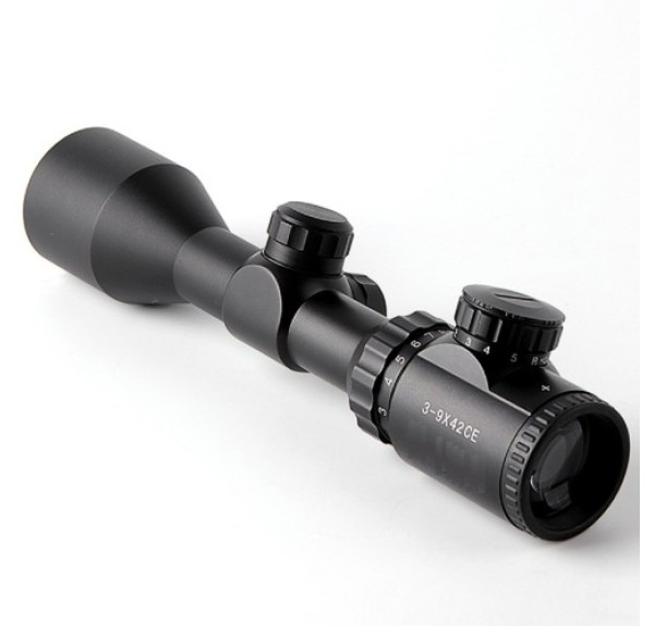 3-9x42 Nikula Zoomlu Av Tüfekleri Dürbünü Çıft Işıklı Dürbün