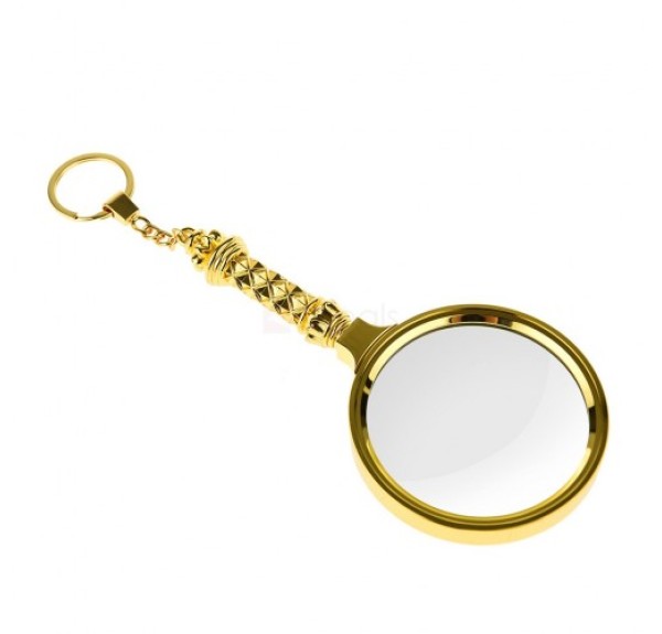 Nikula-5x80mm Tüm Metal Altın Renklı Hediye Büyüteç, Optik Lensler Ile çinko Alaşım Metal çerçeve