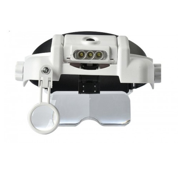 Nikula-3 Led Lambalı şapka Tıp Büyüteç 3lensli- Mg81000s