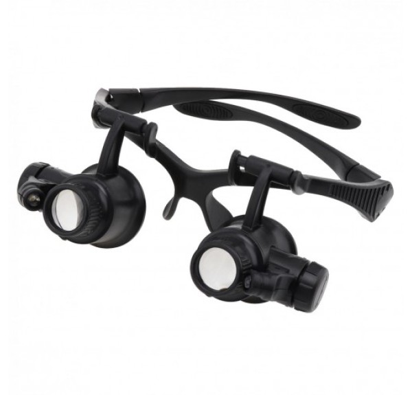 Nikula-Gözlük Modeli 10x 15x 20x 25x Lens,2led ışıklı,büyüteç