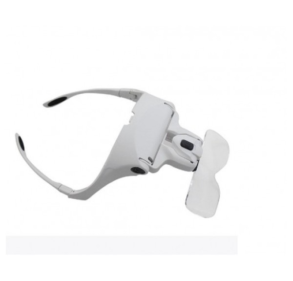 Nikula-5 Lens 1.0x-3.5x, 2led Işıklı  Ile Ayarlanabilir Gözlük Büyüteç9892B2