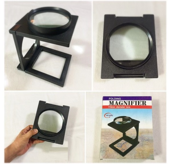 Nikula-Masa üstünde Proje çizimi.küçük Yazı Vb Okuma İçin Mükemmel 110 Mm Katlanır Büyüteç