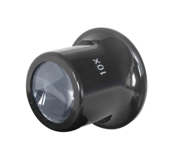 Nikula-10x Büyütmeli,saat,takı Onarım Için  Cam Lensli Optik Göz Büyüteç