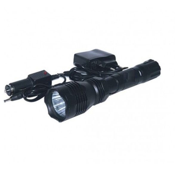 Alüminyum şarjlı Zoom'lu El Feneri F-6055