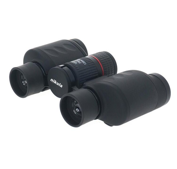 Nikula 10x24  Katlanır, Kauçuk Kaplamalı Orta Boy  El Dürbünü 1000m/76m