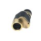 6x24  Baıgısh, Askeri Tarzi Pirinç Ve Deri Kaplamalı, Deri çantalı Monocular Dürbün Sarı