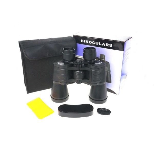 Nikula 100x100 Kauçuk Kaplamalı Mavı Cam Mercekli Dürbün 56m/1000m Kod 90