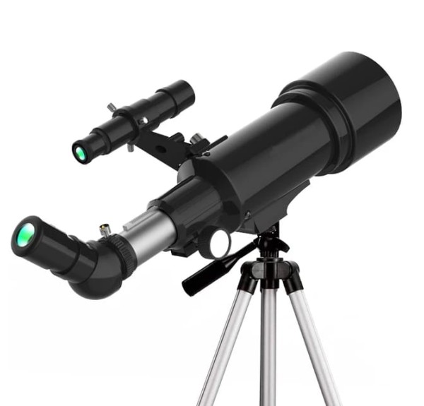 Nikula 400x70mm Açıklıklı Refrakter Teleskoplar (15x-150x), Telefon Adaptörlü Reflex