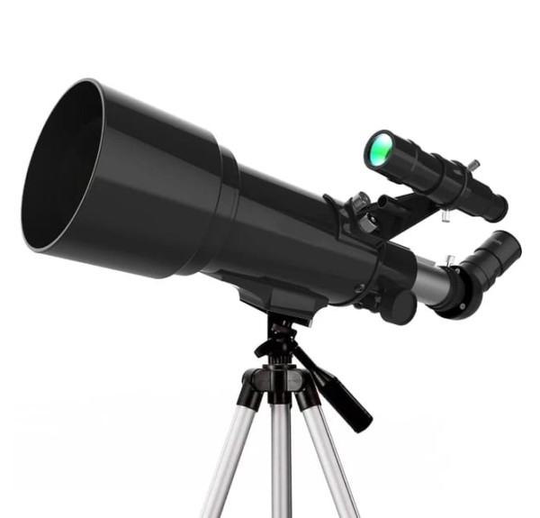 Nikula 400x70mm Açıklıklı Refrakter Teleskoplar (15x-150x), Telefon Adaptörlü Reflex