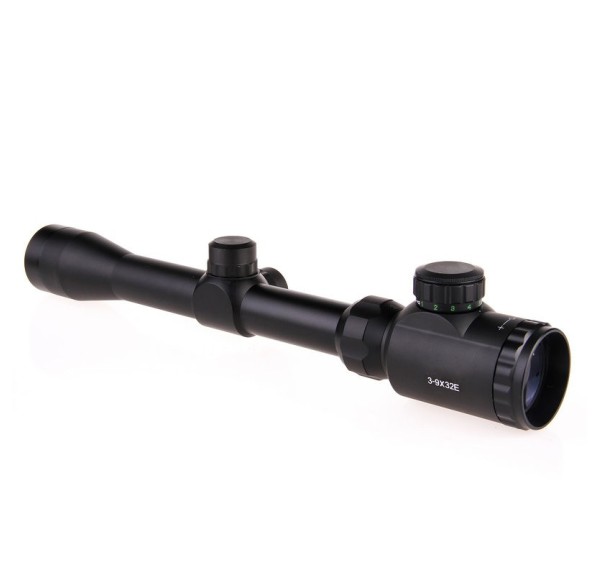 3-9x32E Spike  Zoomlu Av Tüfeği Dürbünü Tüfek çift Işık Kaynaklı