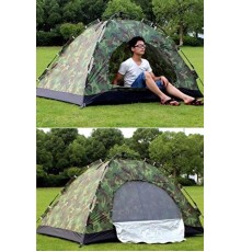 6 Kişilik Kamuflaj Desenli Kolay Kurulumlu Kamp Çadırı