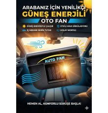 Auto Cool Güneş Enerjisiyle Çalışan Araç İçi Soğutucu