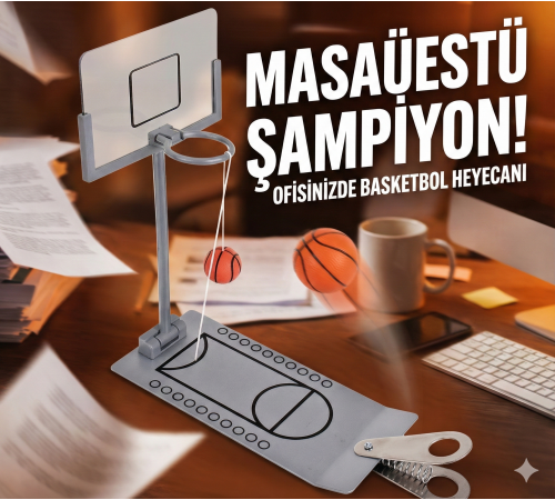 Masaüstü Metal Basketbol Oyunu