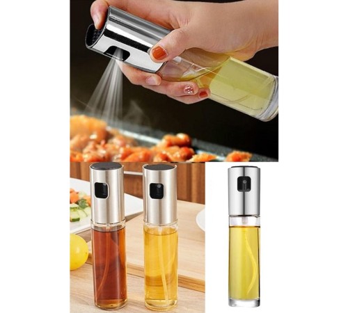 Sprey Cam Şişe Zeytinyağı Sirke Yağ Püskürtücü Yağdanlık 100 ml