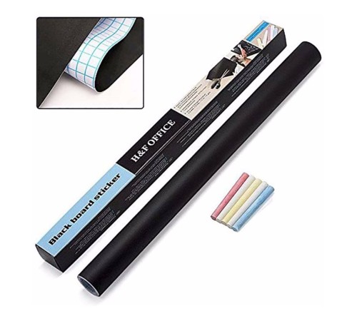 Yazılabilir Kara Tahta Yazı Tahtası Duvar Stickerı (60x200cm)