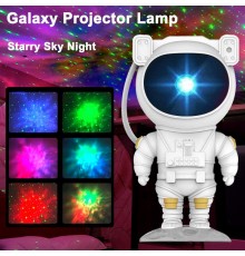 Yıldız Projektör Astronot Işıklı Galaksi Samanyolu Projeksiyon Gece Lambası
