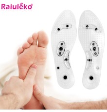 Refleksoloji Manyetik Şeffaf Ayak Tabanlığı