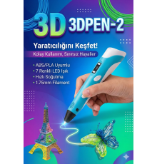 Üç Boyutlu Yazıcı 3D Kalem Pen Printer