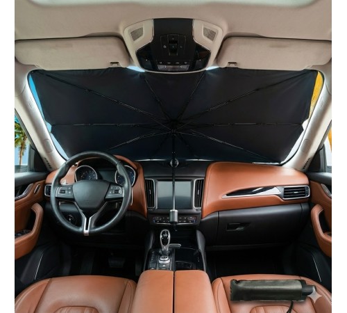 Araba Güneş Gölge Koruyucu Şemsiye Oto Ön Cam Güneşlik(145cm*79cm)
