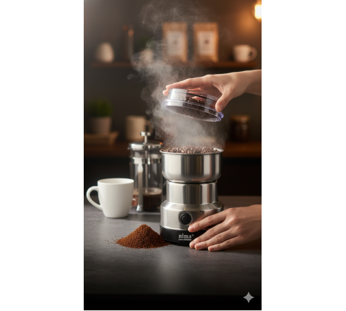 Elektrikli Kahve Baharat Bakliyat Öğütücü Makine