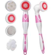 4 in 1 Su Geçirmez Elektrikli Banyo Fırçası Çok Fonksiyonlu Vücut Temizleme Fırçası