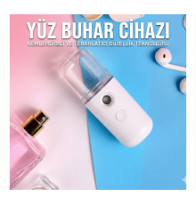 Şarjlı Mini Yüz Nemlendirici Dezenfektan Cihazı Mist Sprayer