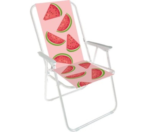 Plaj Sandalyesi - Karpuz Desenli