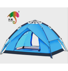 Otomatik Kurulum 4 Kişilik Gölgelikli Çadır (220x200x145)